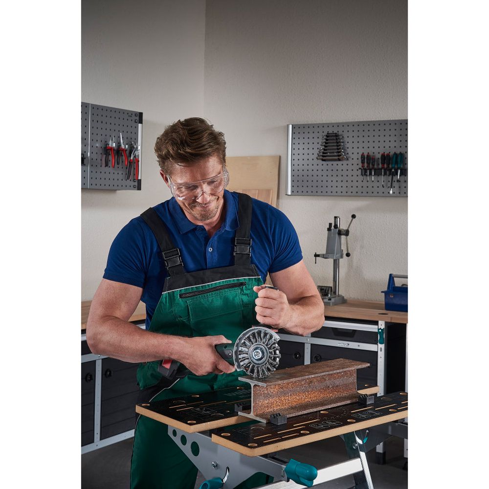 Wolfcraft® skivborste flätad M14 115 x 15 mm