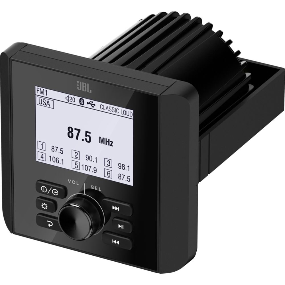 JBL JAM3000 Marine Bluetooth soitin 2,8" näytöllä IP66