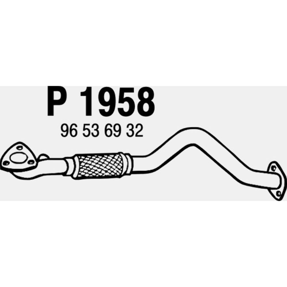 Avgasrör 14-1953
