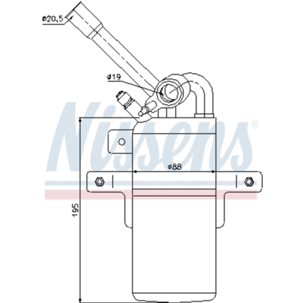 Ilmastointilaitteen kuivain 30-00466