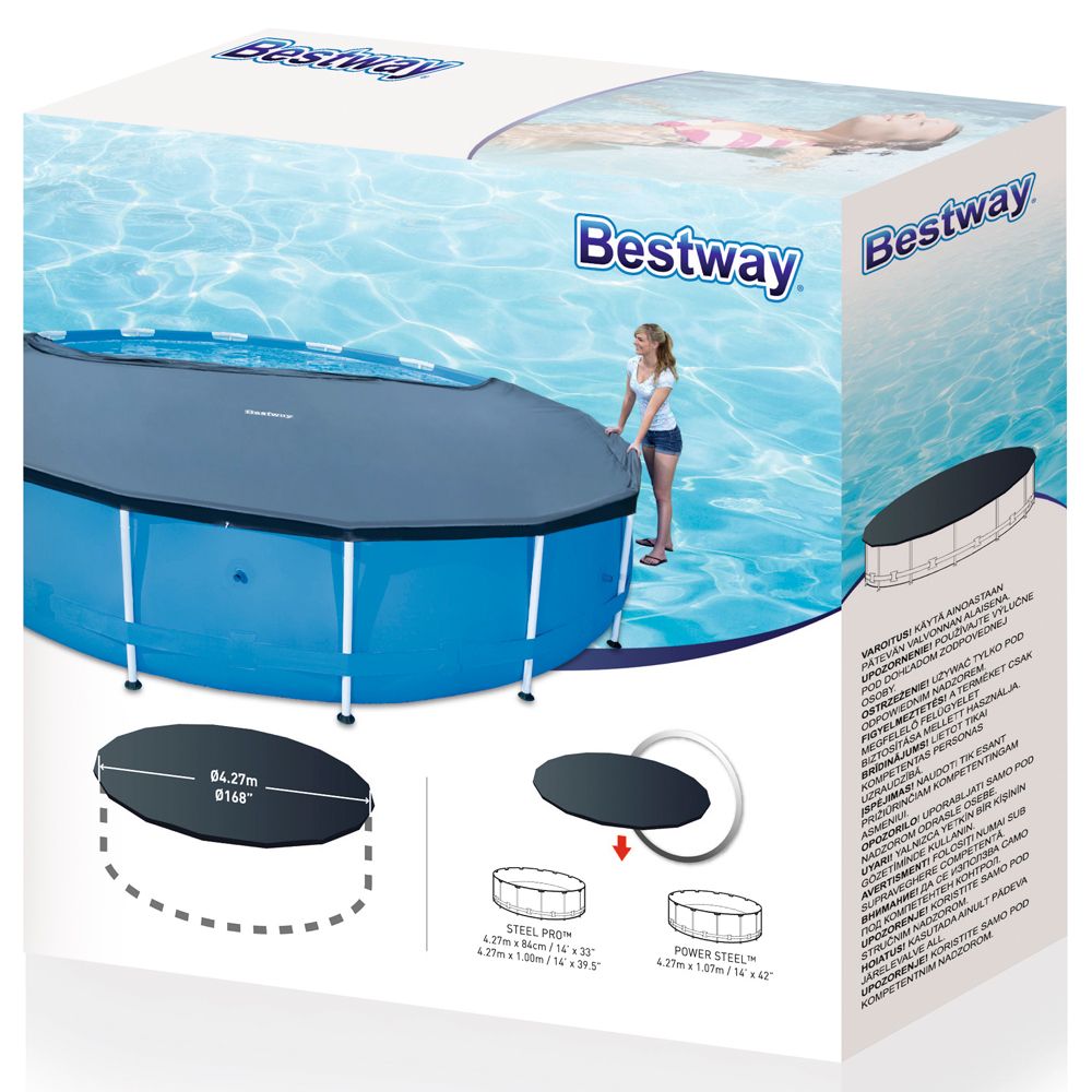 Bestway poolskydd 427 cm