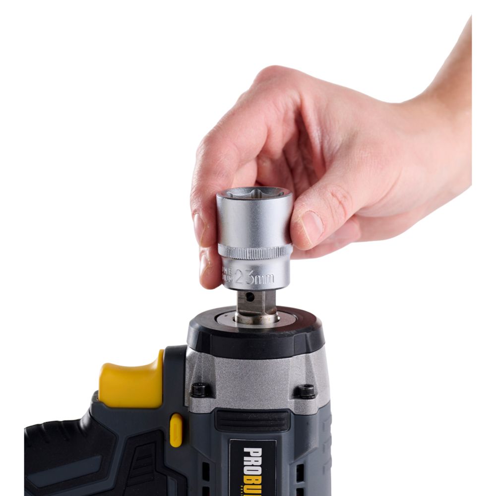 Probuilder harjadeta akulöökmutrikeeraja, 18 V, 350 Nm, ilma aku ja laadijata