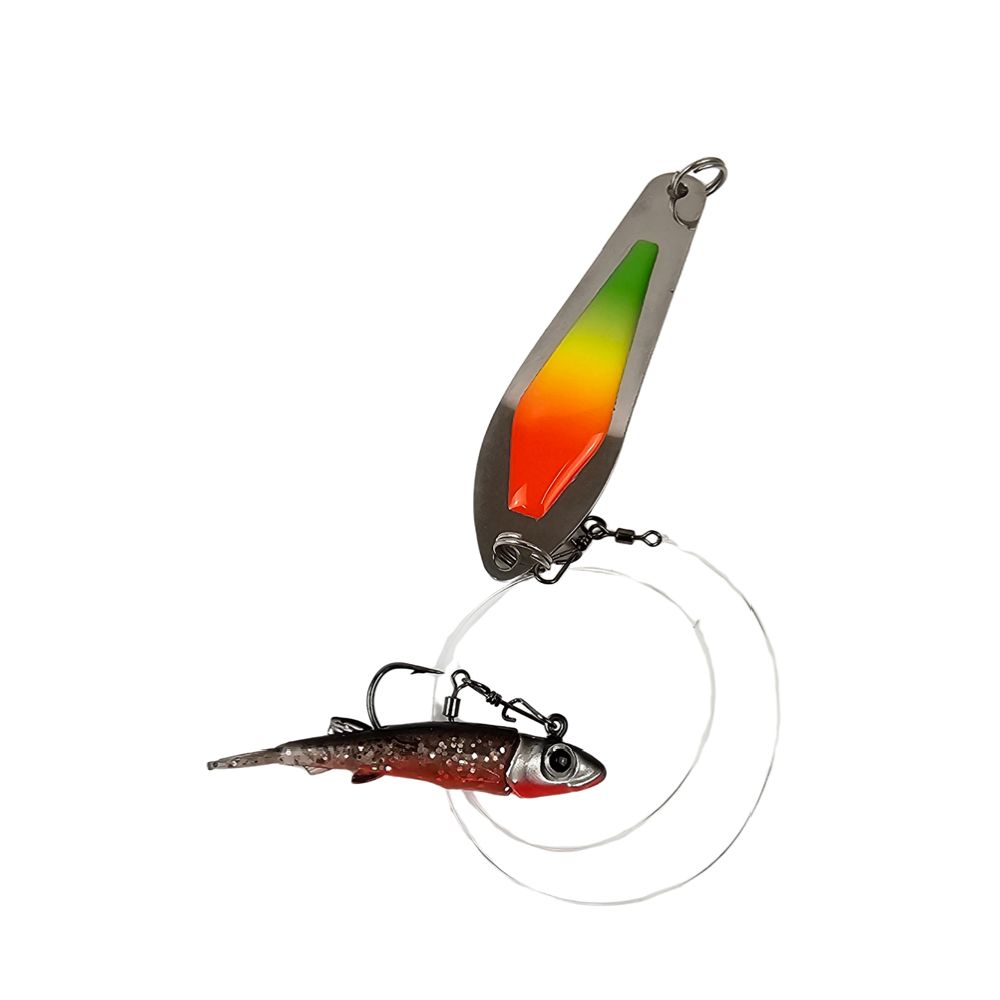 Jasu Pelti blänke 7 cm + Puru-jigg 4 cm
