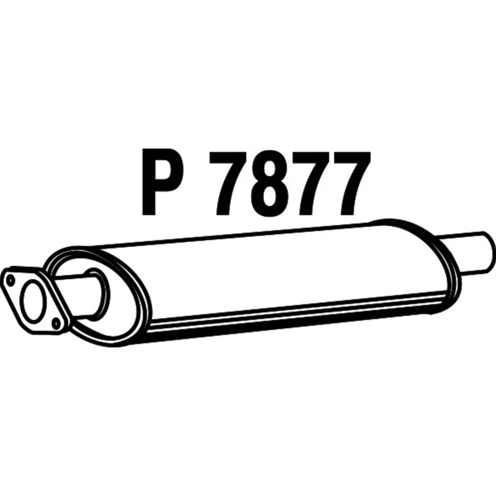 Mittljuddämpare 14-7727