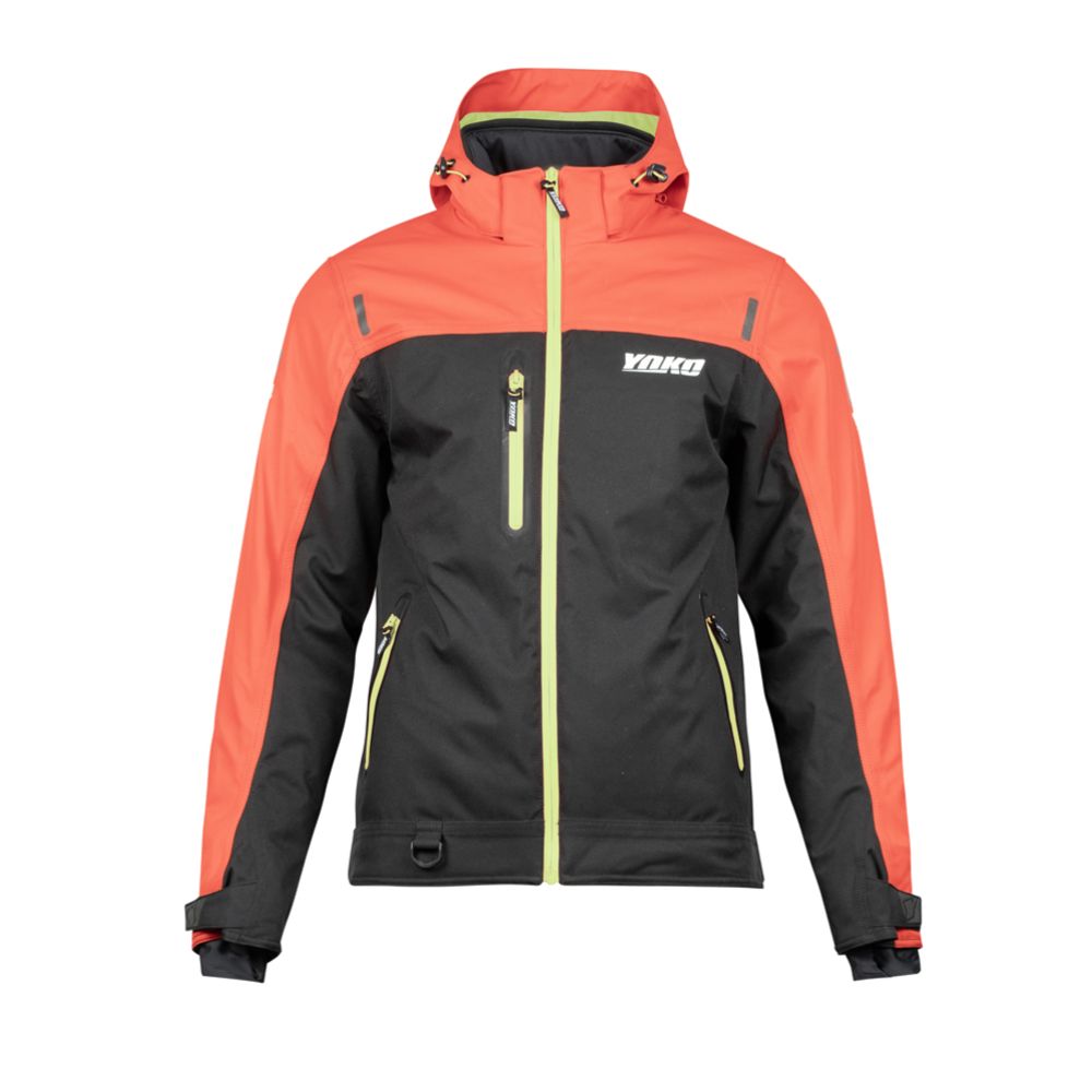 Yoko Vapari mootorsaani jope, must/punane, L