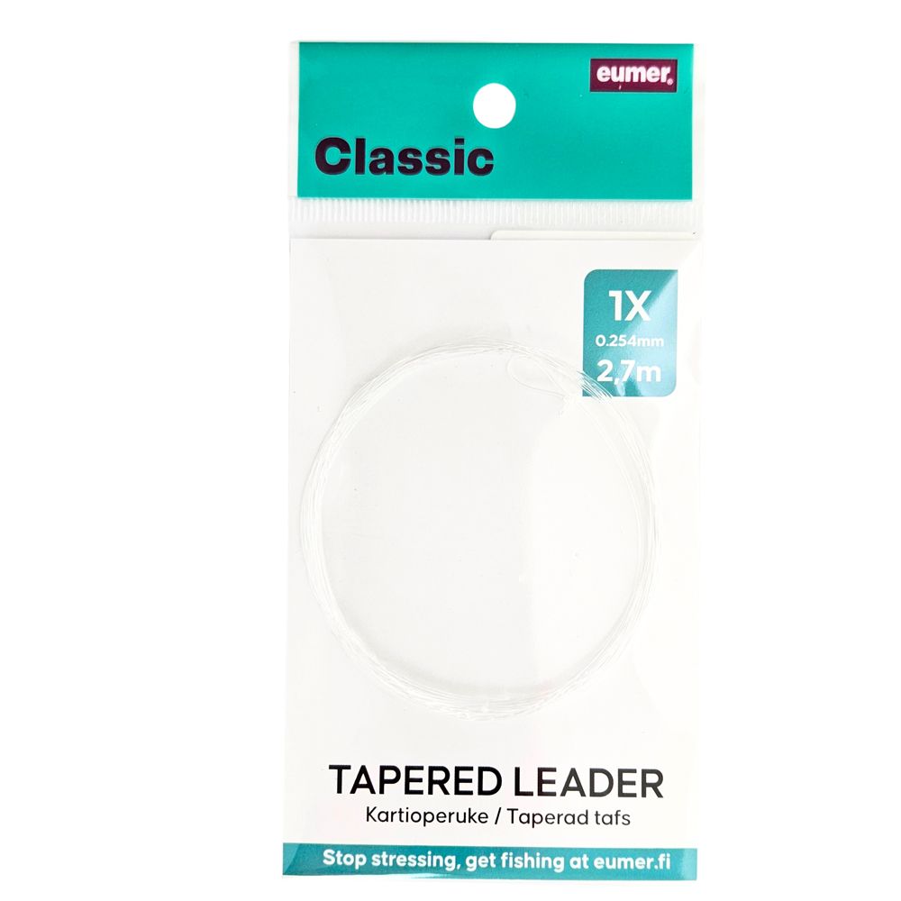Eumer Classic taperad tafs i nylon 9'