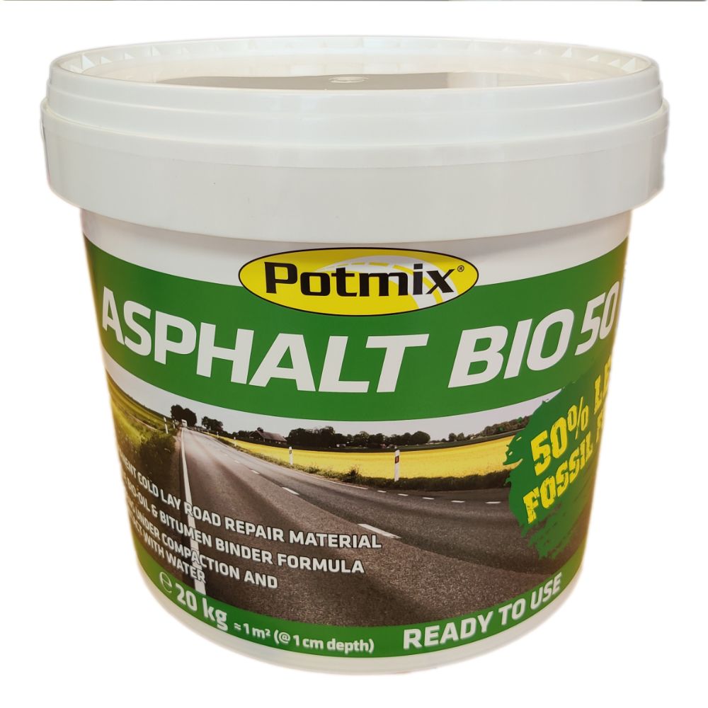Potmix BIO 50 asfaltinpaikkausmassa 20kg