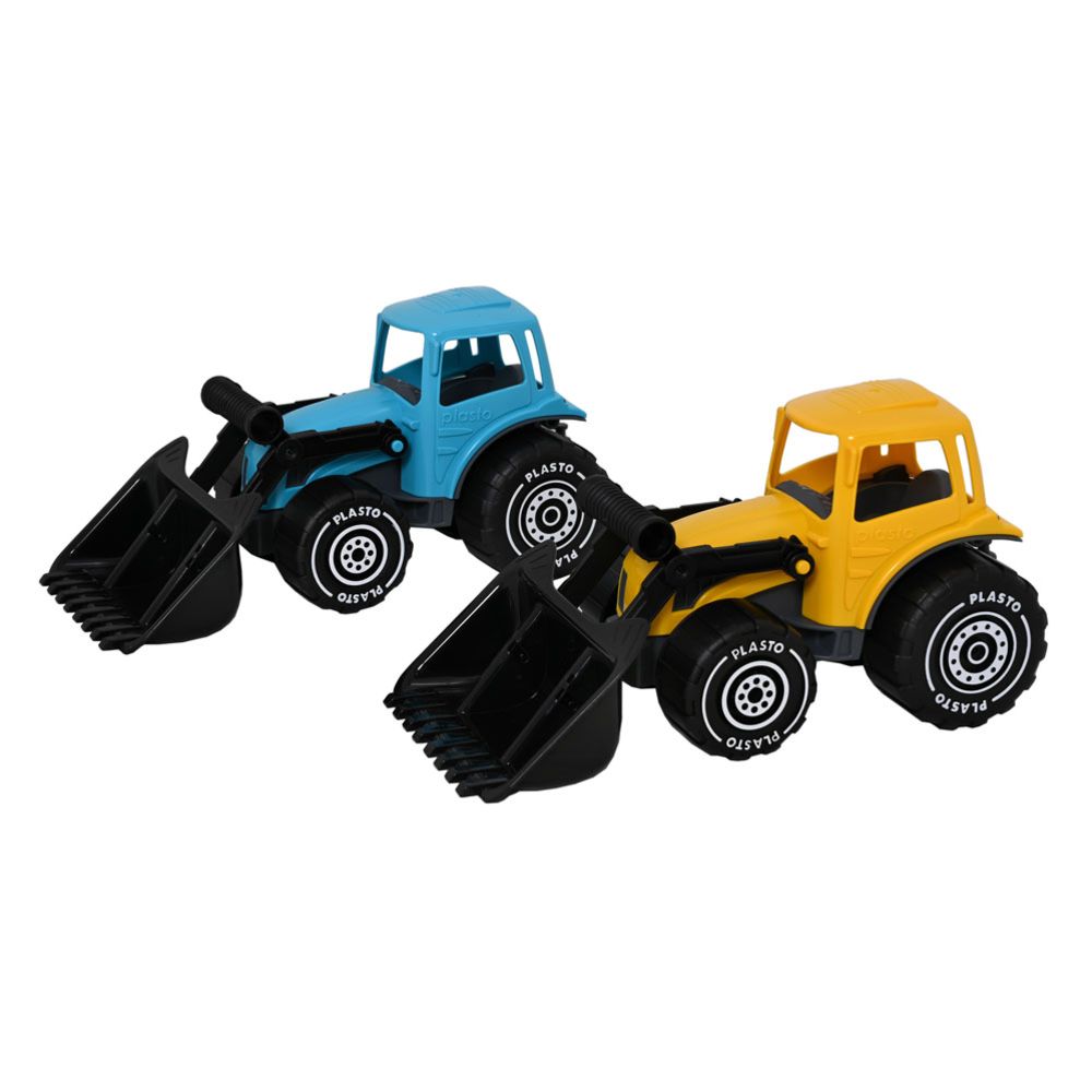 Plasto kopaga traktor