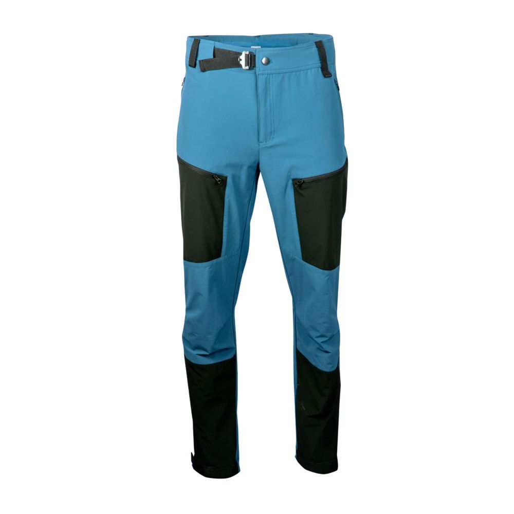 Woodlander Technic vaellushousut petrooli/musta XL