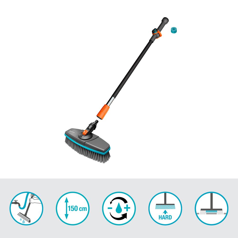 Gardena Cleansystem tvättborstset för bil/båt