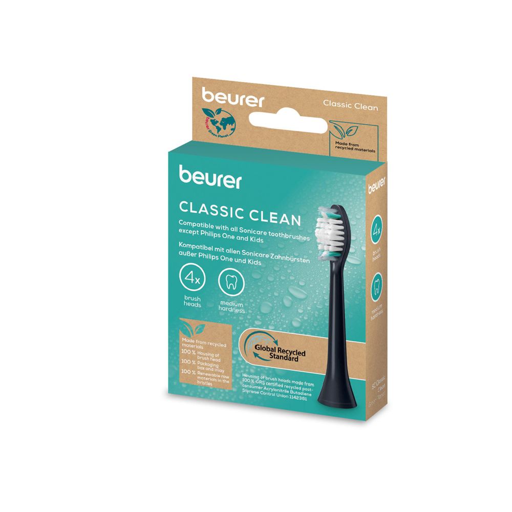 Beurer SC Classic Clean ersättningsborstar 4 st.