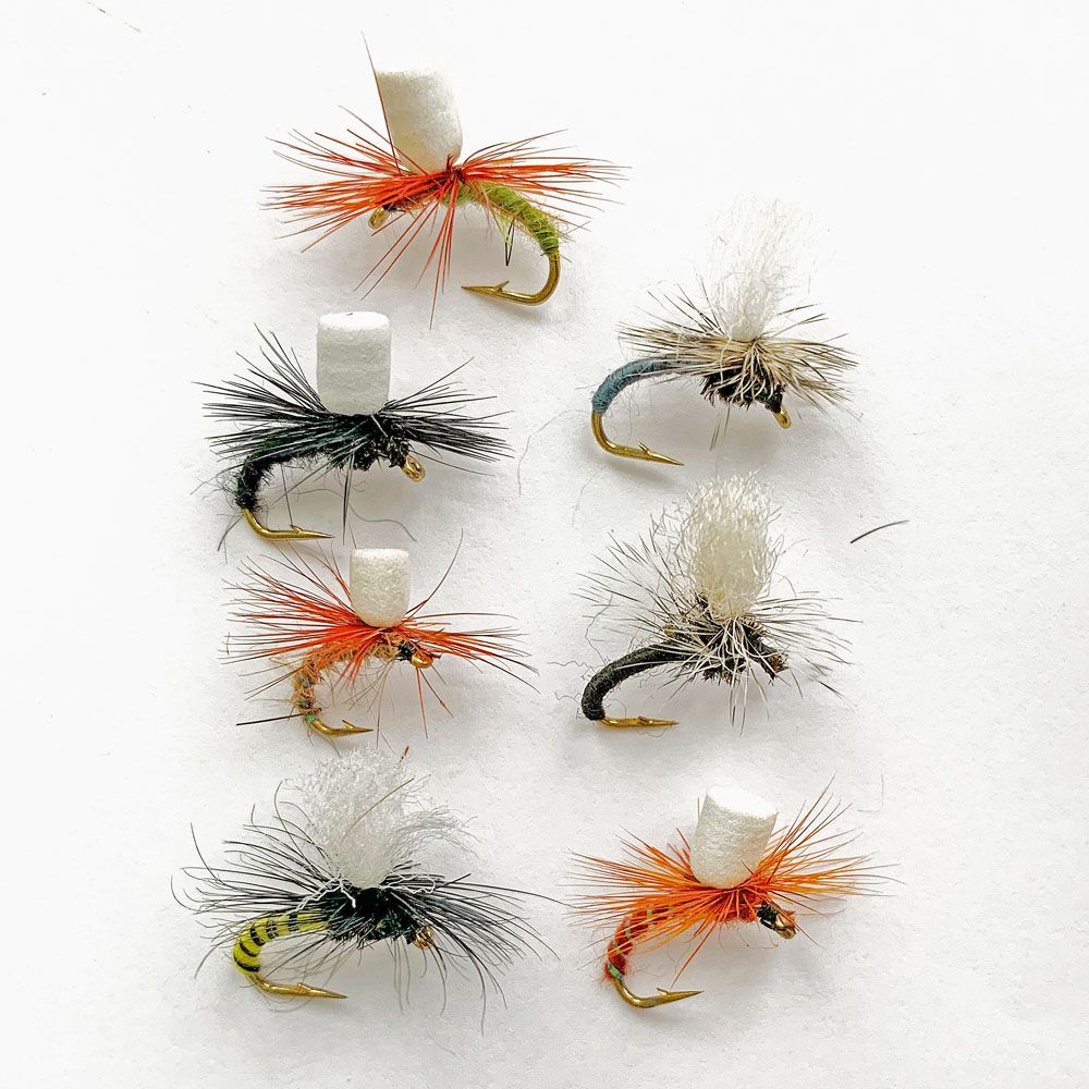 MTX Fishing Klinkhammer flugset 7 st