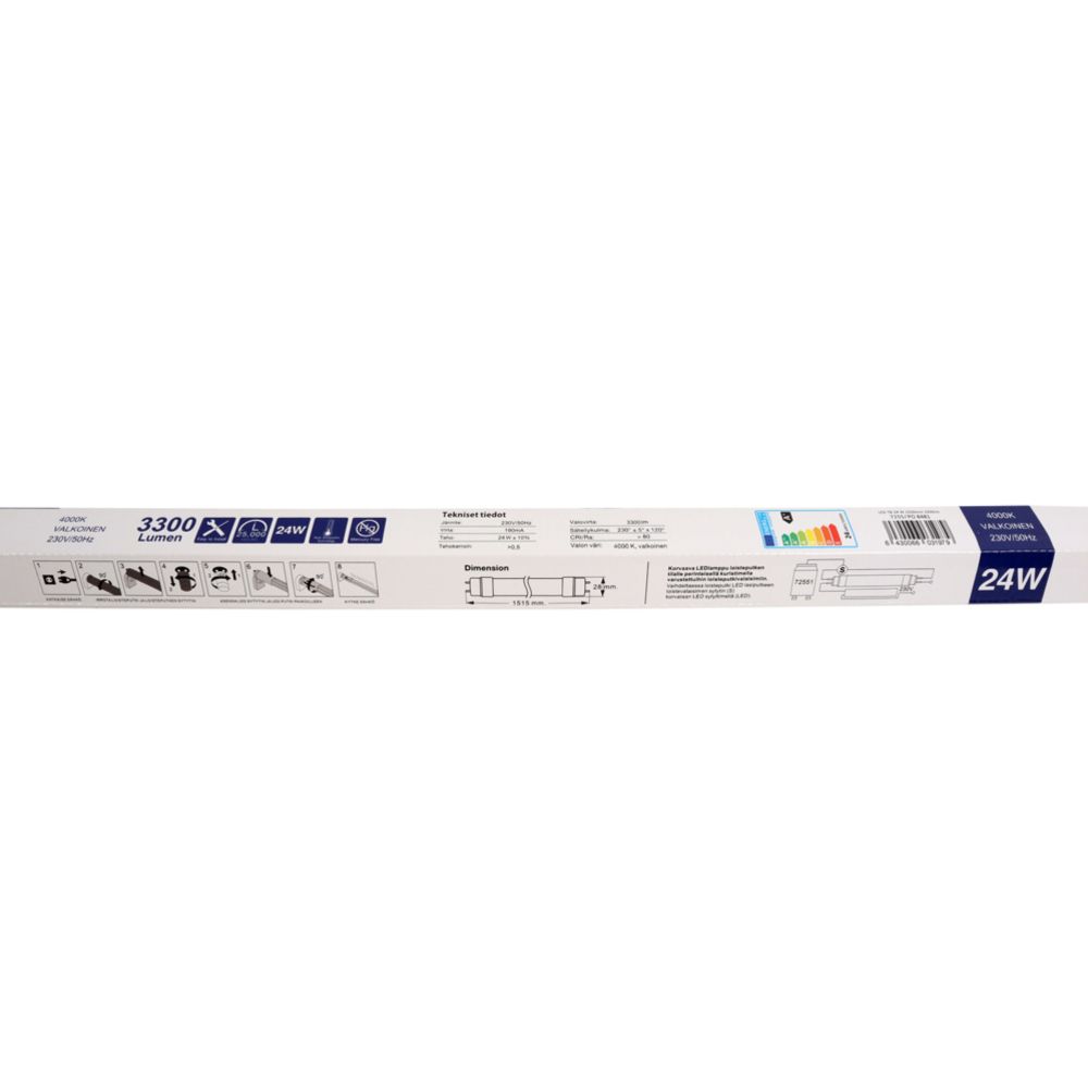 LED-valgustoru G13 24 W 4000 K 3300 lm 1500 mm
