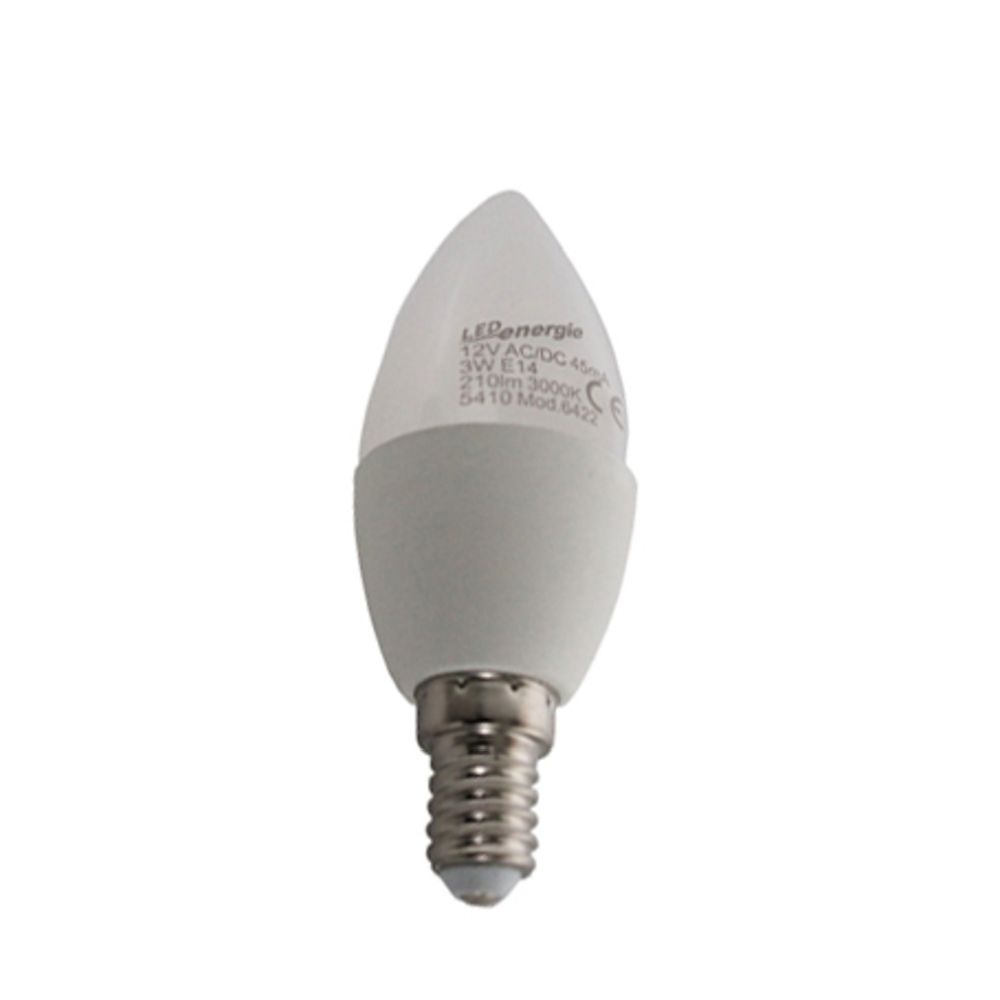 LED-kronljuslampa 12 V E14 3 W 3000 K 210 lm