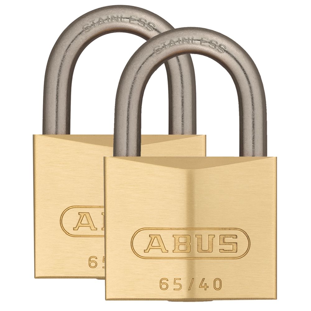 Abus riippulukko 65IB/40 2 kpl