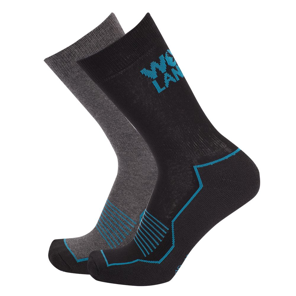 Woodlander Coolmax puuvillasokid 2 paari