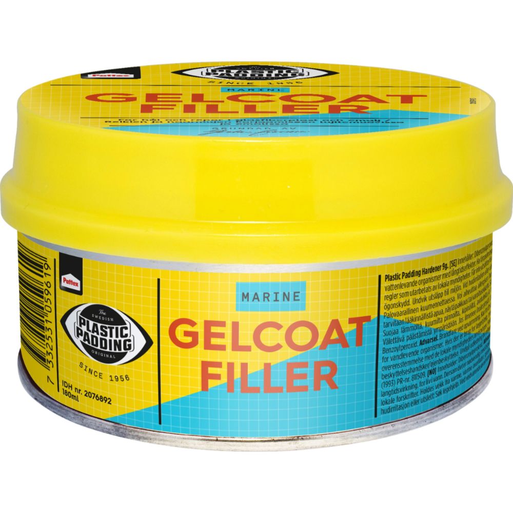 Plastic Padding Gelcoat Filler 180 ml
