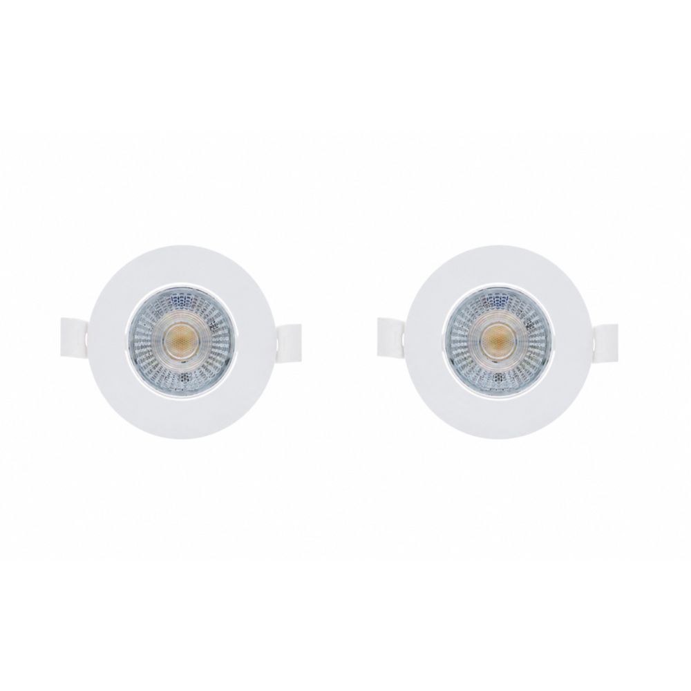 Led Energie downlight 3CCT vit 2 st