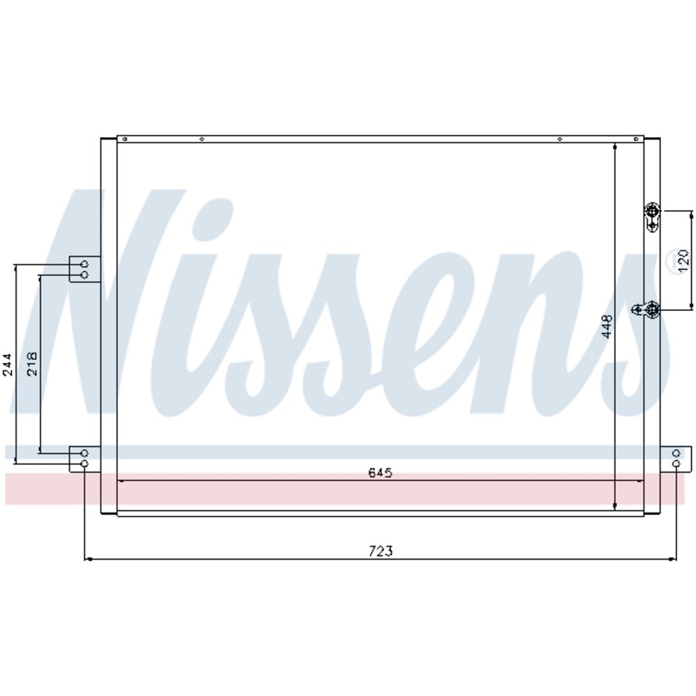 Ilmastointilaitteen lauhdutin 30-05151