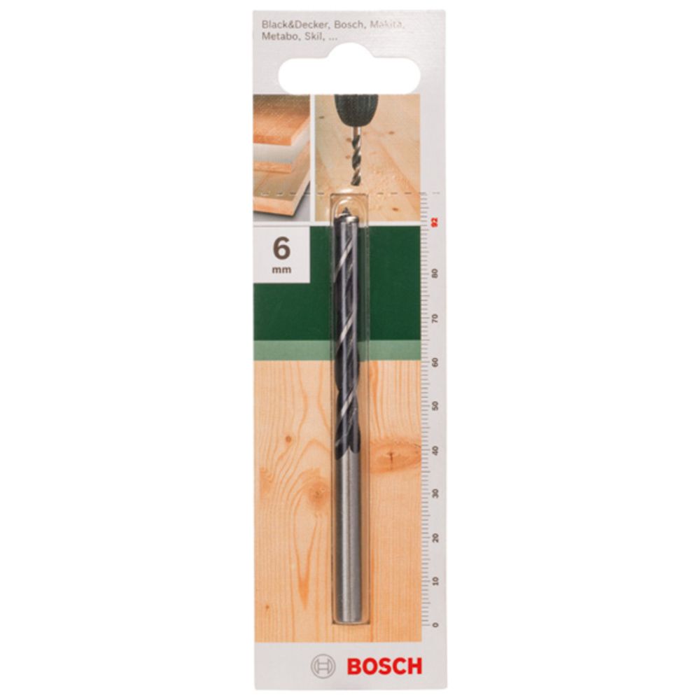 Bosch puidupuur, ø 6 mm / 92 mm