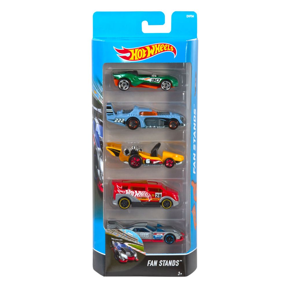 Hot Wheels pikkuautot 5-pack