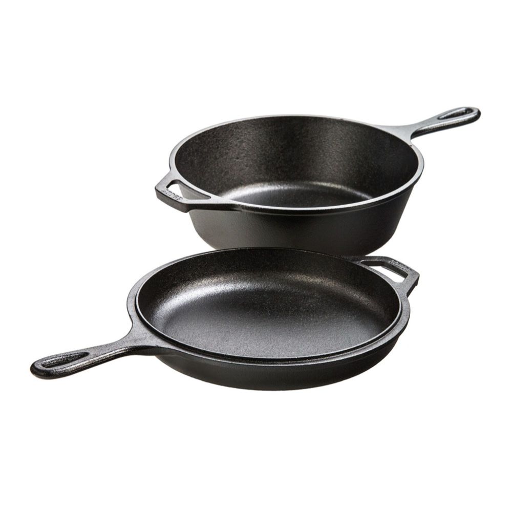 Lodge LCC3 valurautapata ja valurautapannu 27 cm