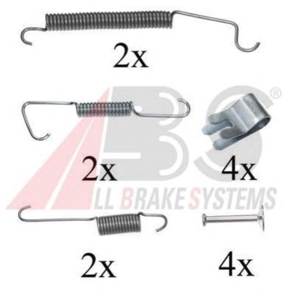 Jarrukenkien asennussarja 23-0805