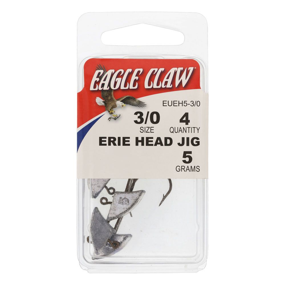 Eagle Claw Erie jiggskalle 4 st