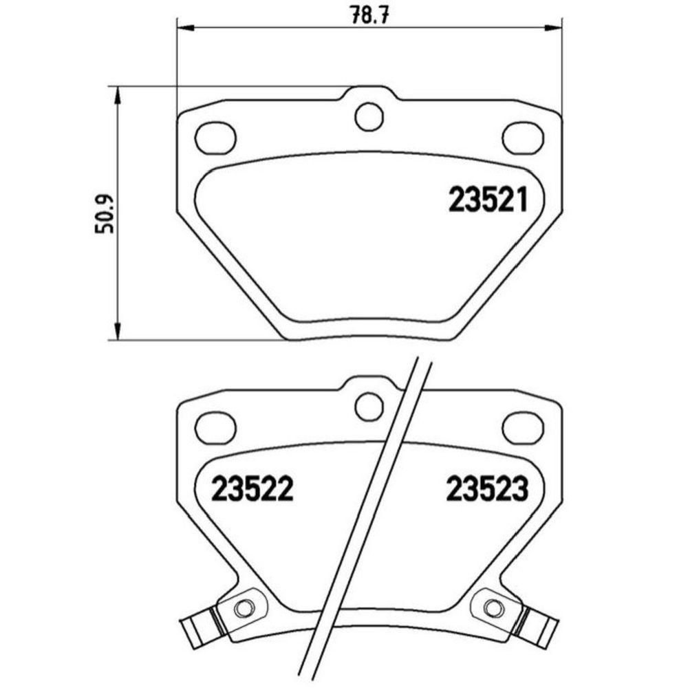 Piduriklotside komplekt 22-0894