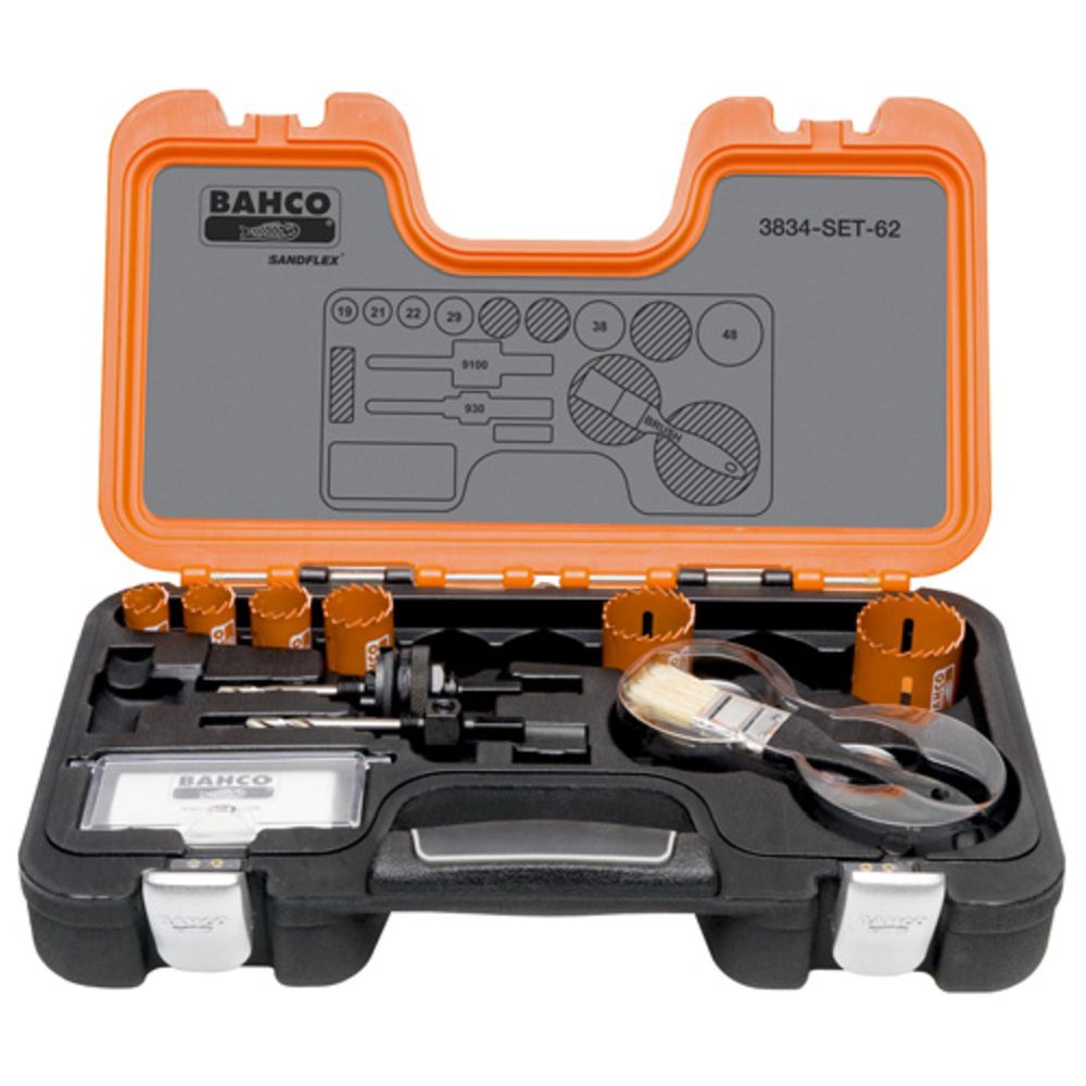 Bahco 3834-SET-62 hålsågsats