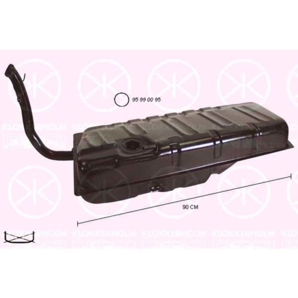 Polttoainetankki 95-26008
