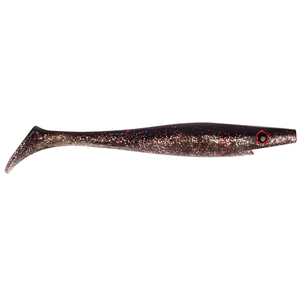Strike Pro Pig Shad Nano gäddjigg 15 cm 20 g Fire Tiger 4 st.