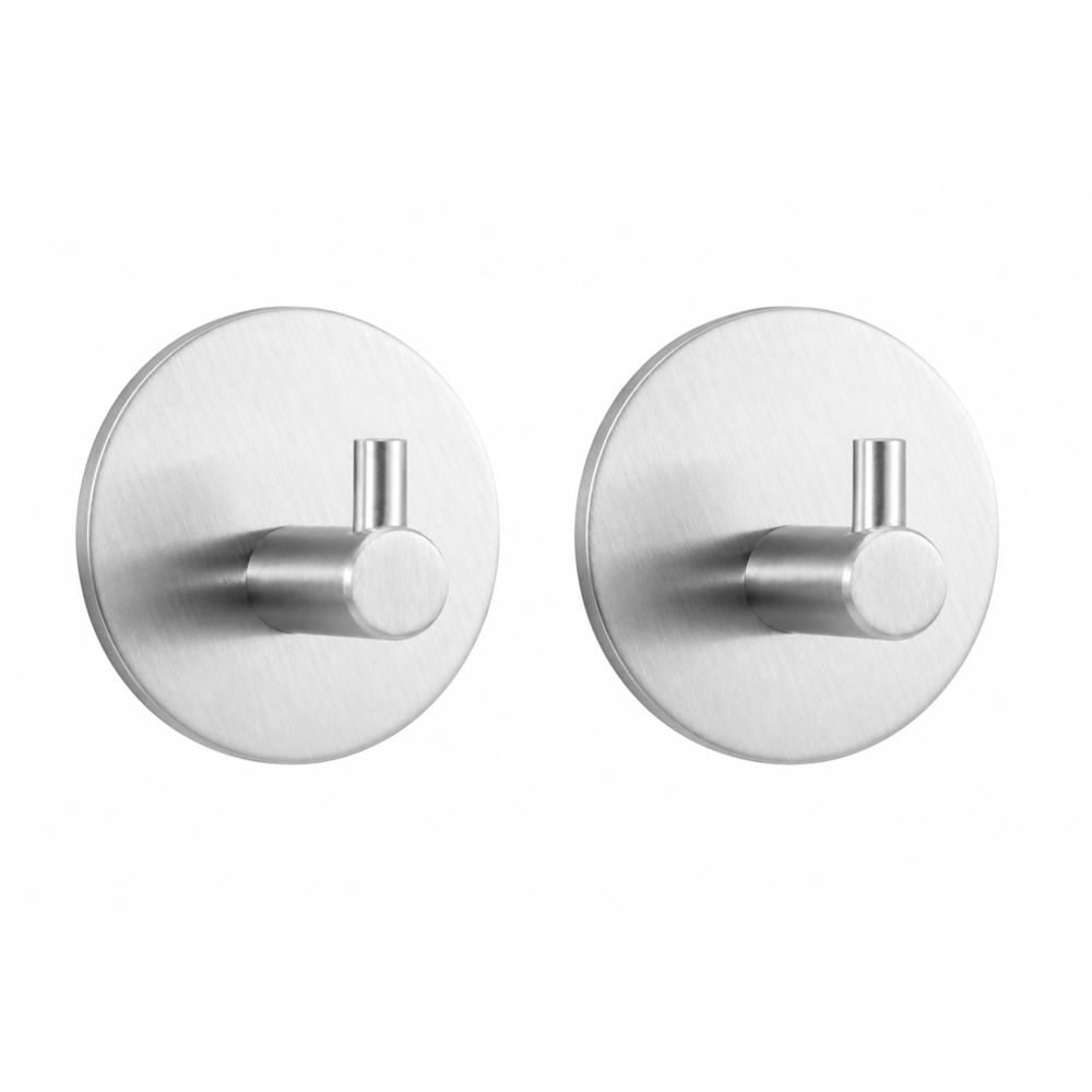 Arctic Design itsekiinnittyvä tarrakoukku pyöreä 52mm 2kpl