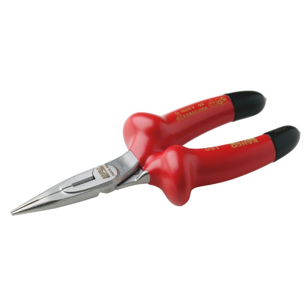 Bahco 2430V-200 isoleeritud pikkmokktangid 200 mm