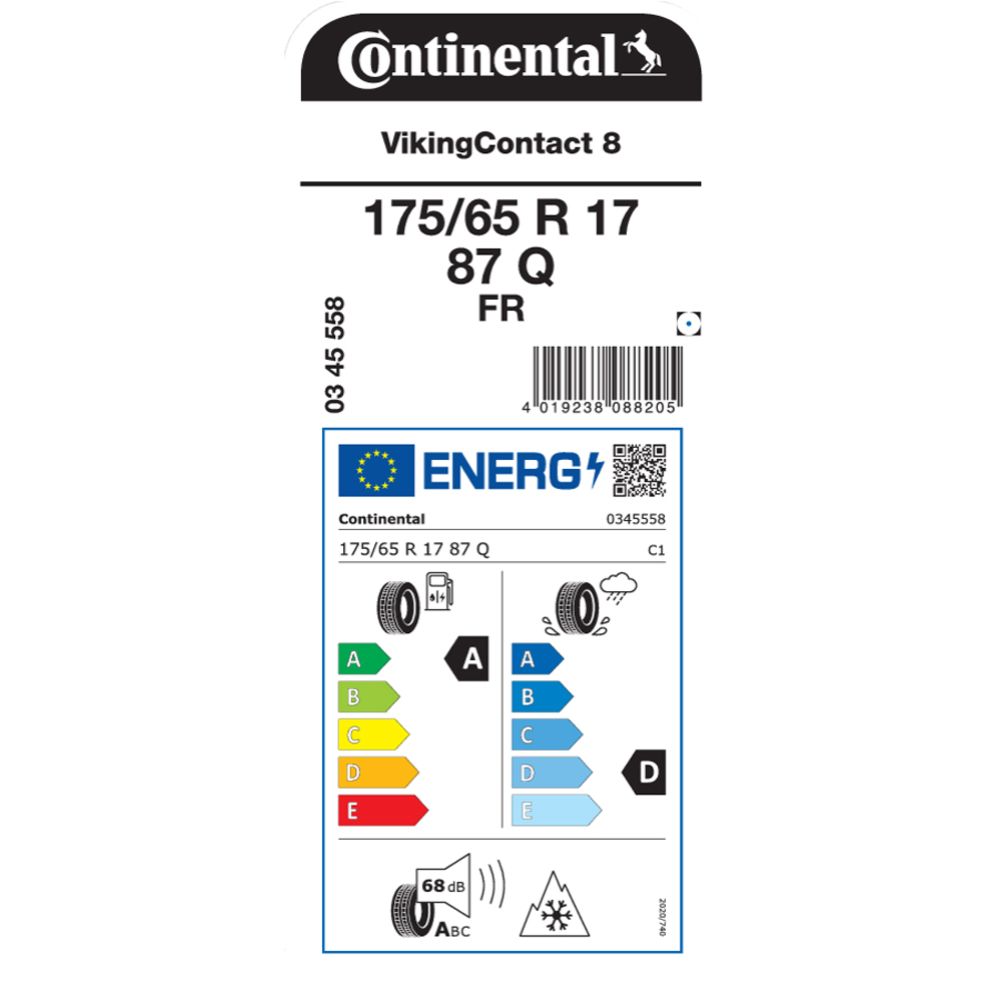Continental VikingContact 8 175/65 R17 87Q kitkarengas
