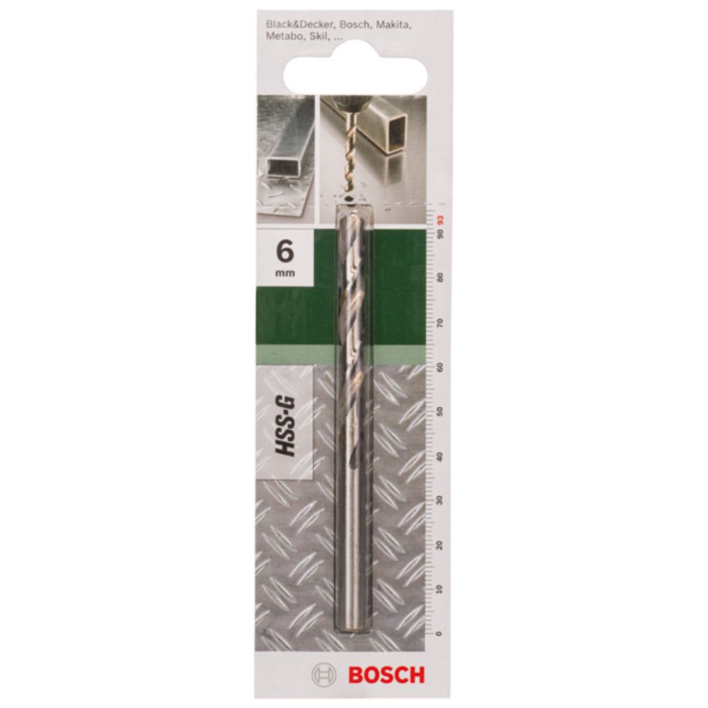 Bosch HSS G metallipuur 6,0 mm