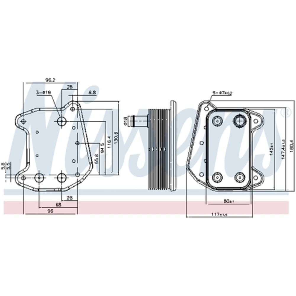 Öljynjäähdytin 30-04288