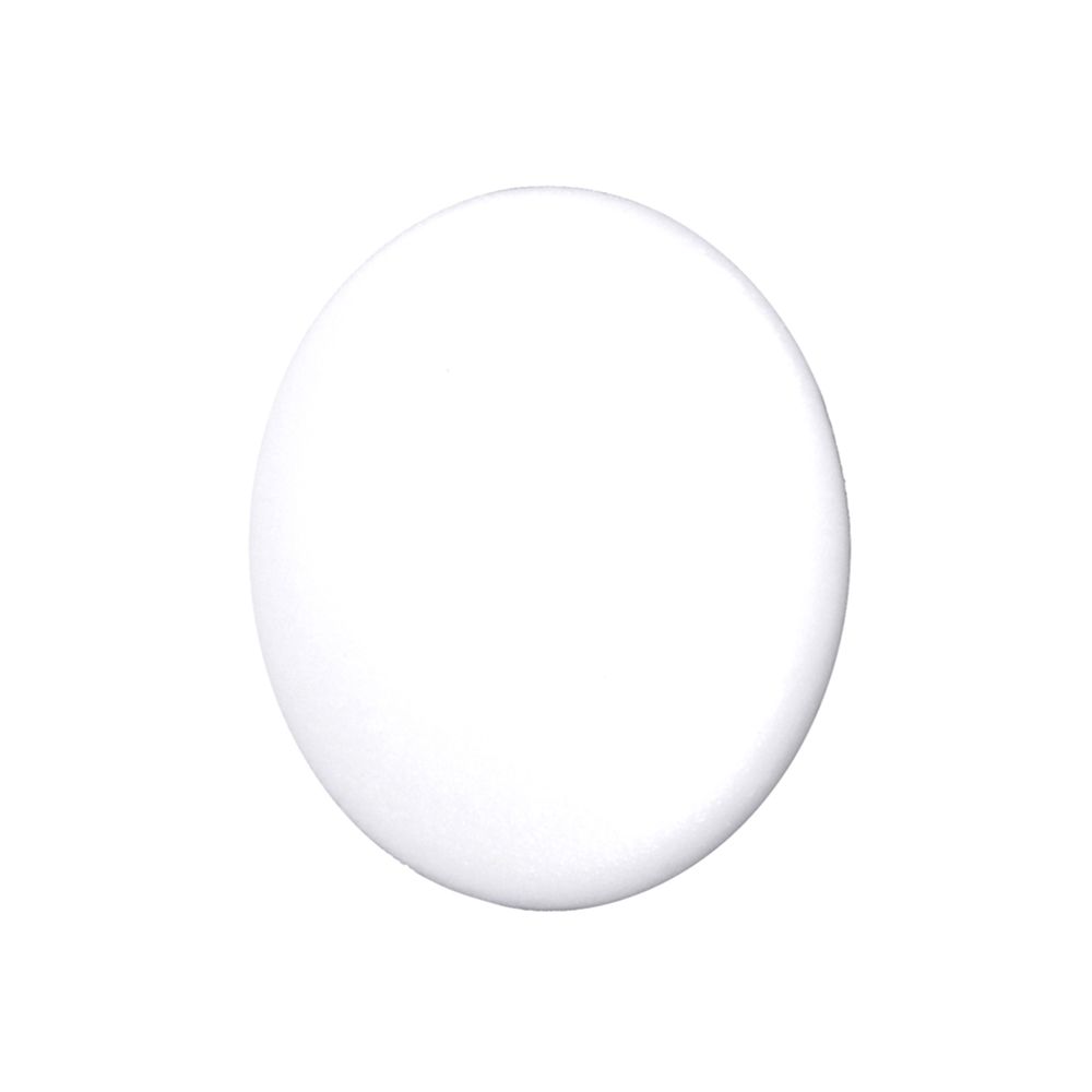 Pisla peitetulppa 12 mm valkoinen