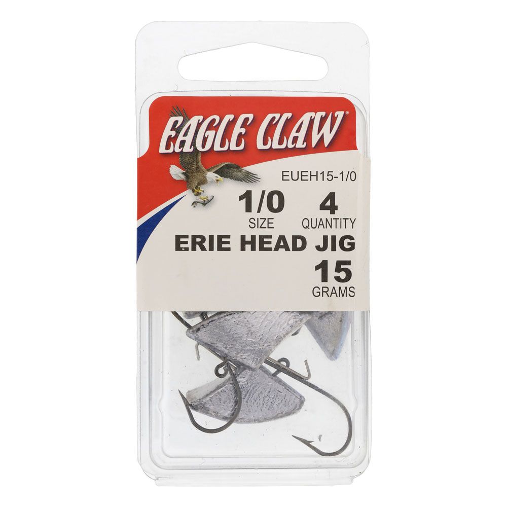 Eagle Claw Erie jiggskalle 4 st