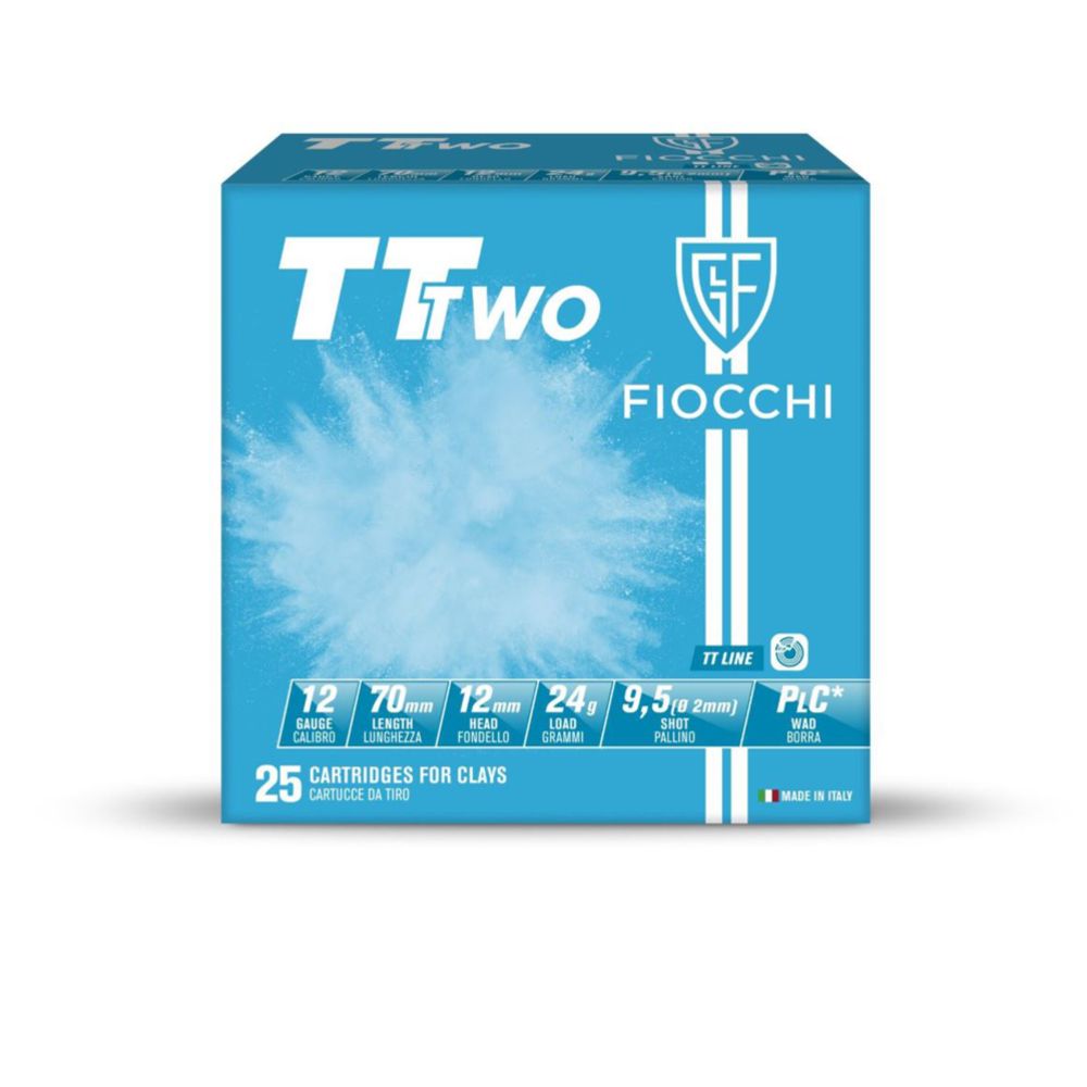 Fiocchi TT Two 12/70 24g #9,5, 25 st.