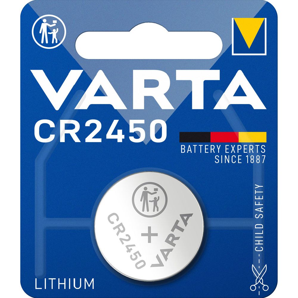 Varta CR2450 knappcellsbatteri