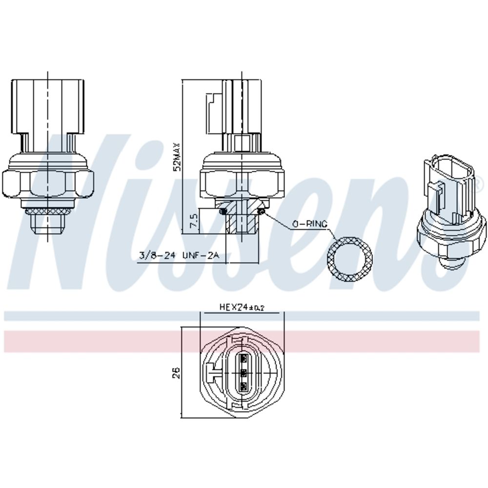 Kliimaseadme rõhulüliti 30-05499