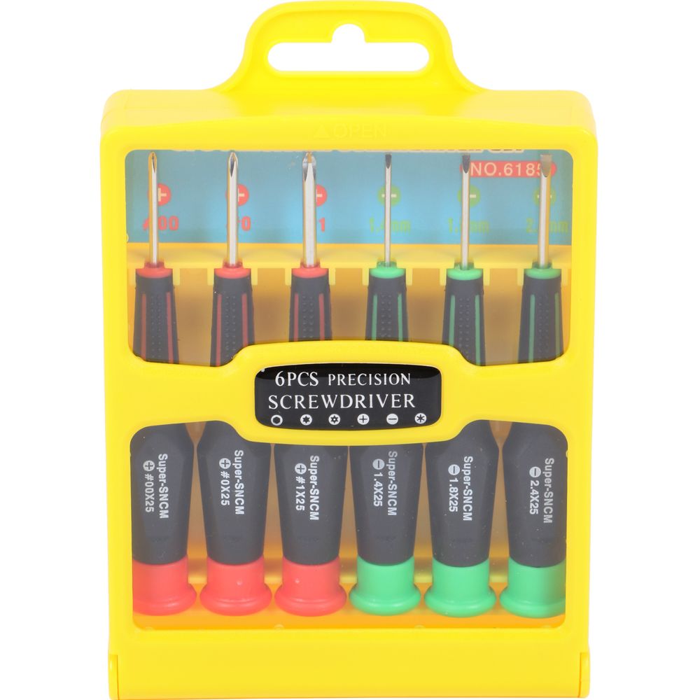 MTX Tools Basic precisionsskruvmejslar 6 delar