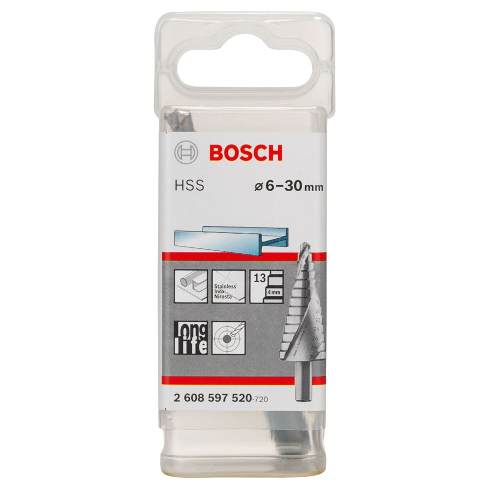 Bosch astmeline puur HSS 6 - 30 mm, 10.0 mm, 93.5 mm