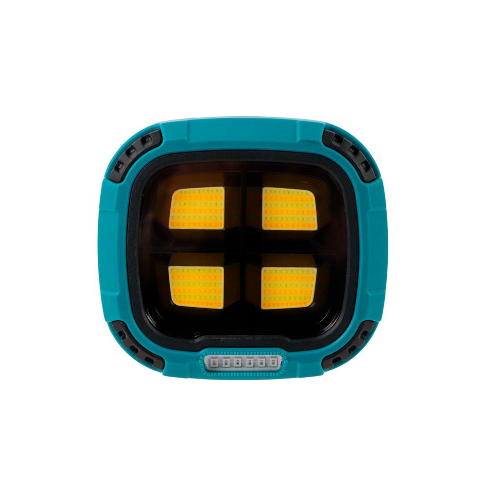 Berg LED-arbetslampa laddningsbar 2500 lm 2 x 4000 mAh turkos