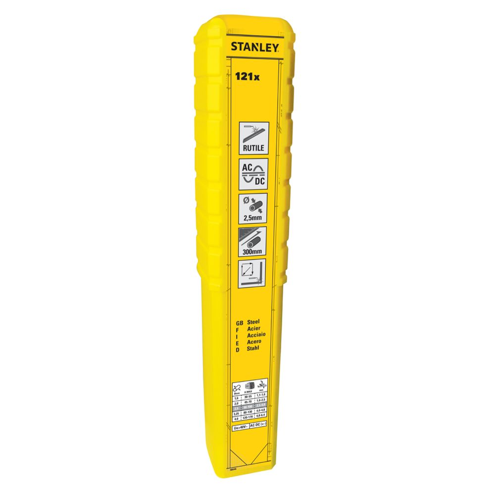 Stanley E6013 hitsauspuikko rutiili 2,5 x 300 mm 121 kpl