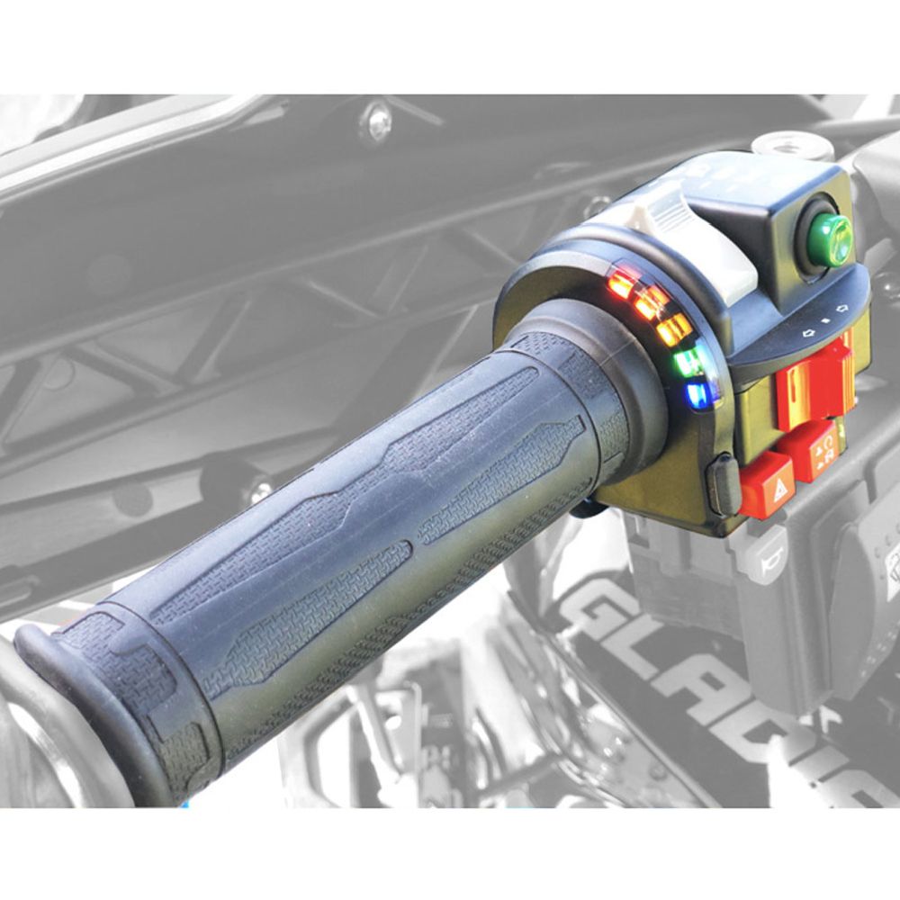 Koso lämpökahvasarja ATV/kelkka 22 mm peukalonlämmittimellä