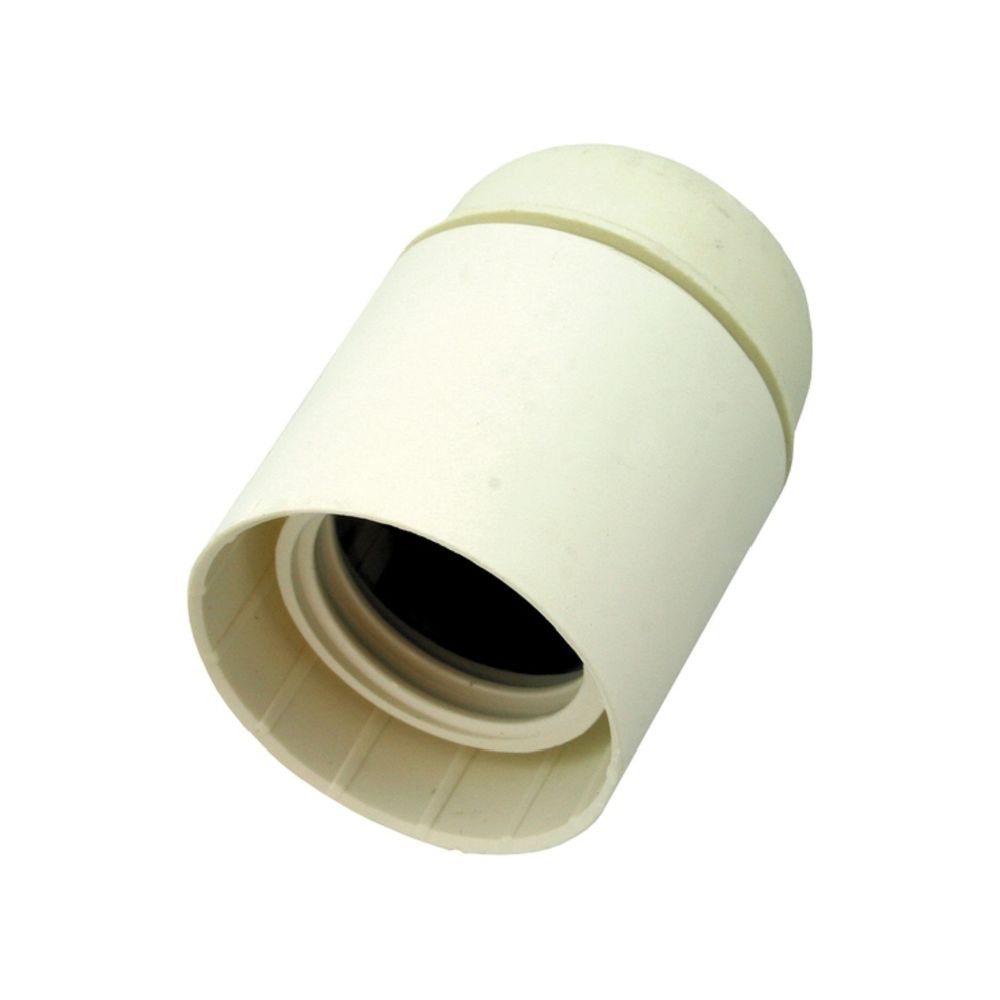 Lamphållare E27 vit
