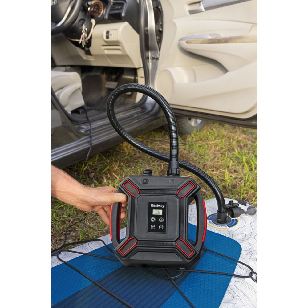 Bestway Powergrip Sport eldriven högtryckskompressor 12 V