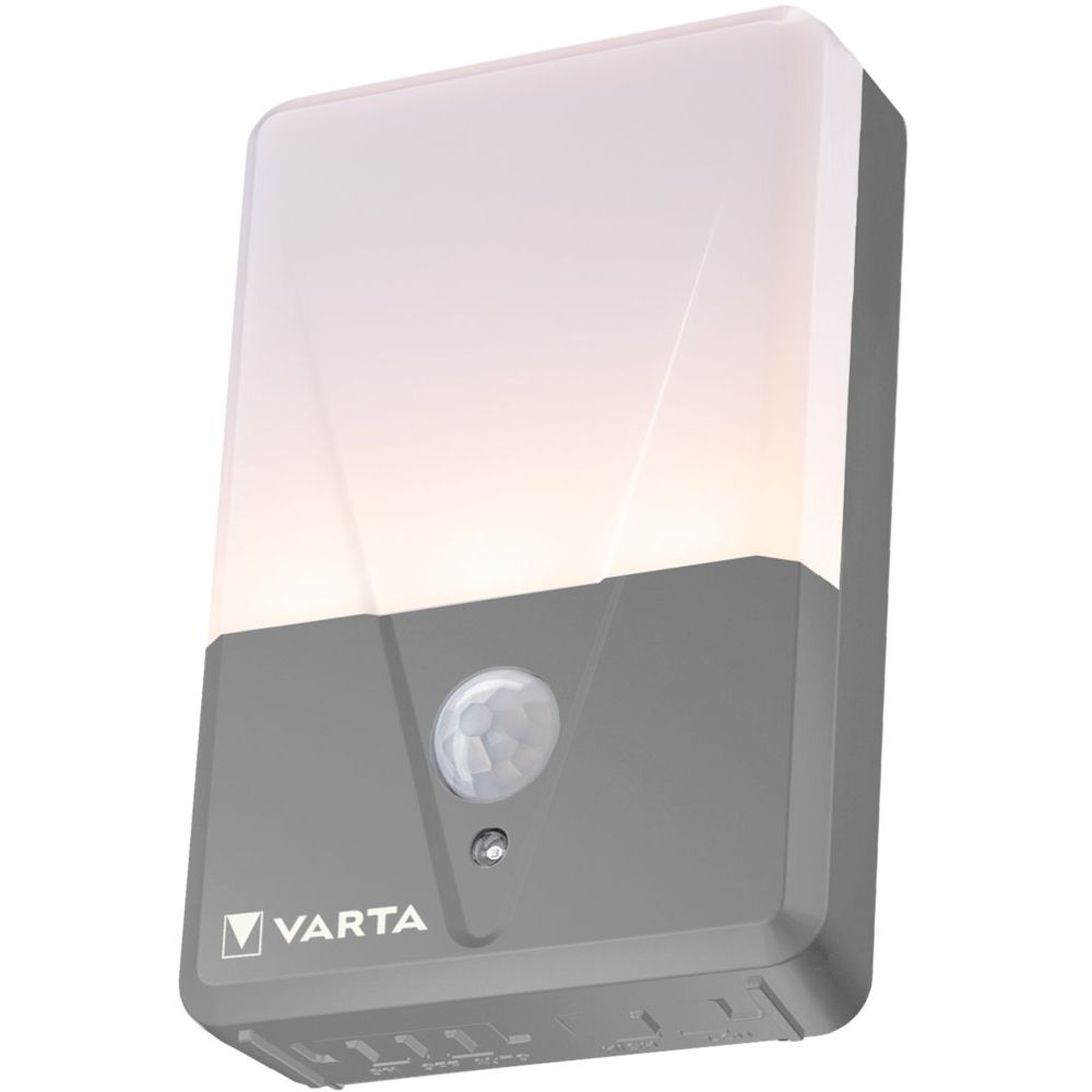 VARTA nattlampa med rörelsevakt utomhus IP44 2 st.
